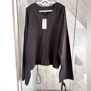 Brand new black wide sleeve sweater from Dynamite